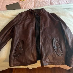 Tommy Hilfiger vintage men’s leather jacket size xl